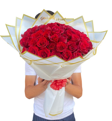 51 K�rm�z� G�l Buketi