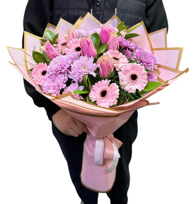 Kar���k Pembe Buket