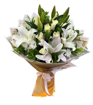 Lilyum ve G�l Buketi