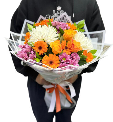 Rengarenk �i�ek Bah�esi Buket